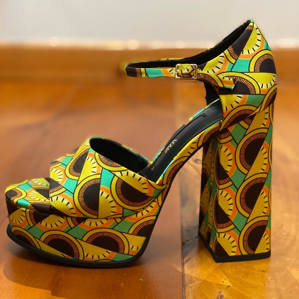 Zara Patterned Platforms